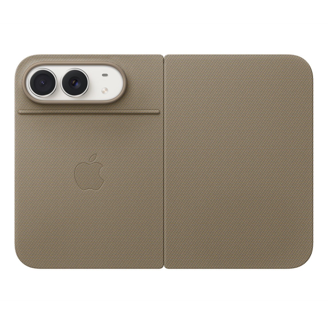 Apple iPhone Duo Folio mit Standfuß Taupe iPhone Duo