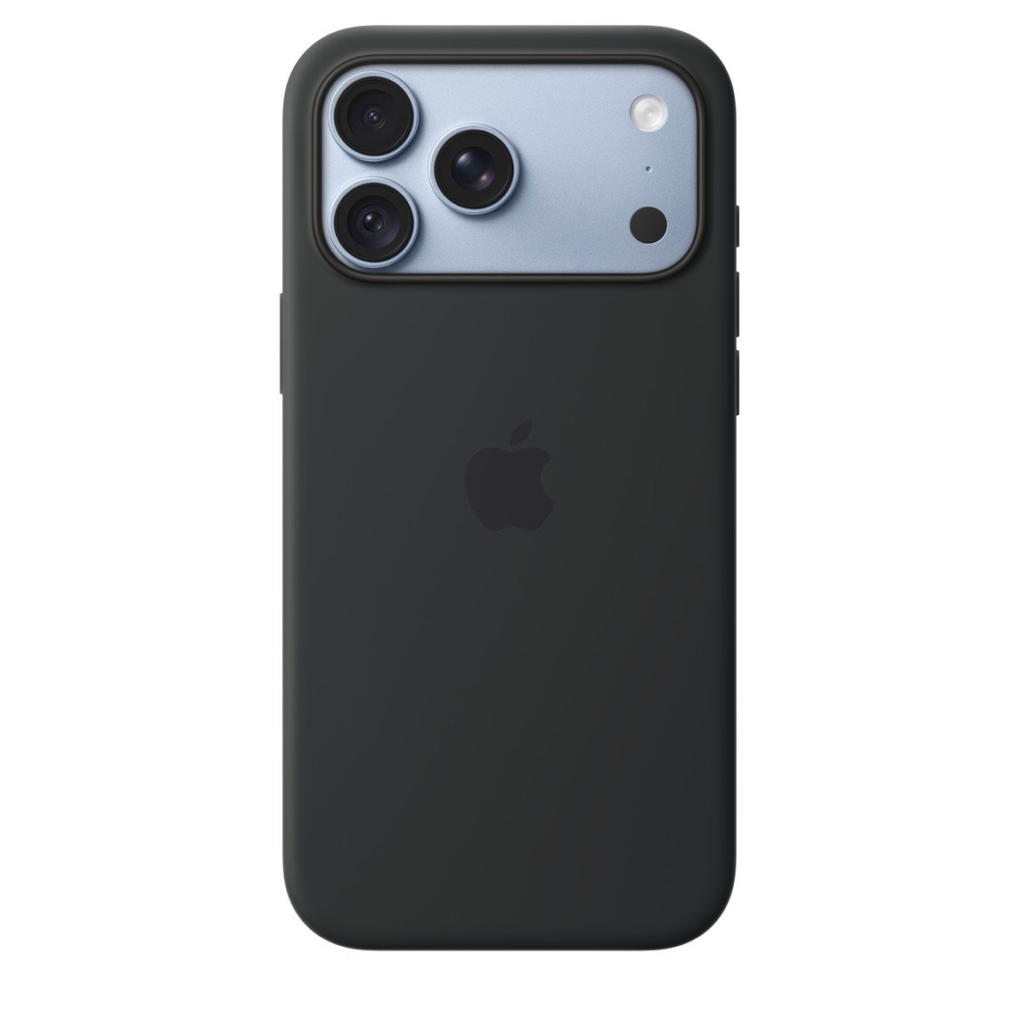 Apple iPhone 18 Pro Max Silikon Case mit MagSafe Schwarz iPhone 18 Pro Max