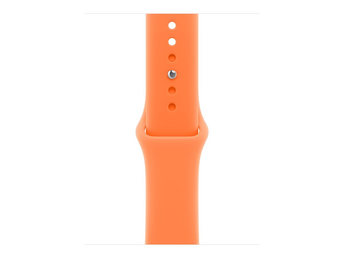 Apple Sportarmband Clementine 46mm M/L (160-210 mm Umfang) Fluoroelastomer
