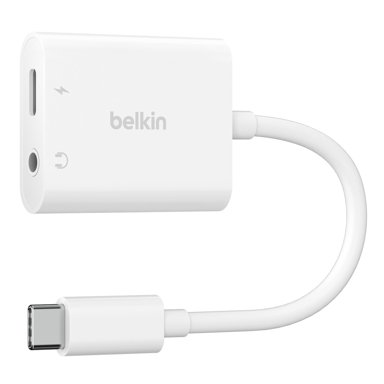 Belkin 3.5 mm Audio + USB-C Ladeadapter (2 in 1)