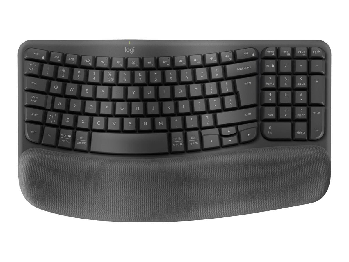 Logitech Wave Keys for Business, Wireless Tastatur, Schwarz