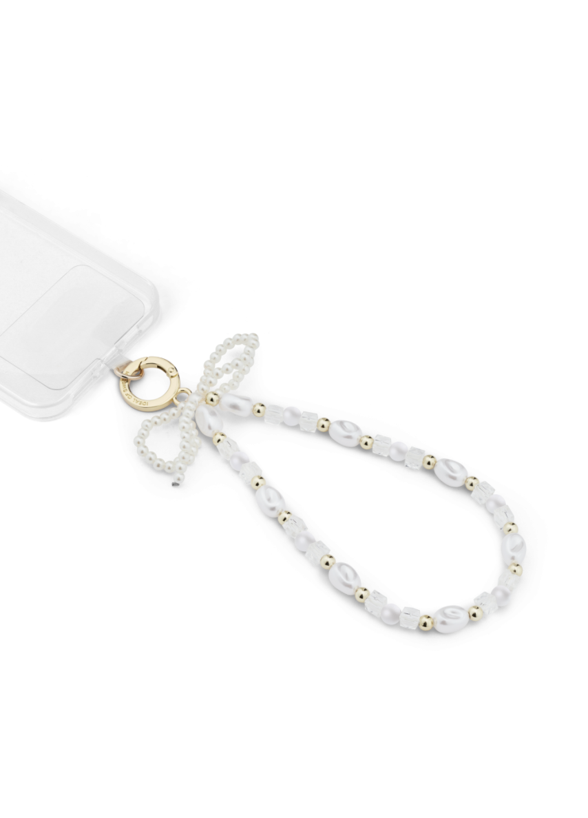 Ideal of Sweden Phone Wristlet Strap Pearl Bow
