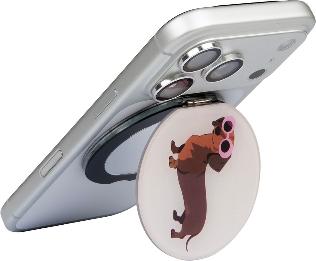 LAUT MAGMOJI MagSafe Ring Mirror Dackel Big Attitude