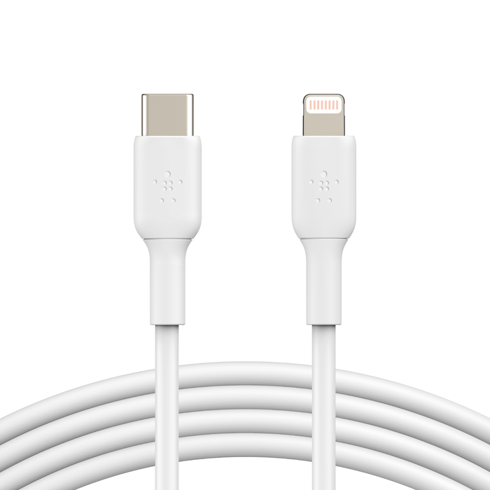 Belkin BOOST CHARGE USB-C auf Lightning Kabel Weiß USB-C auf Lightning 1m