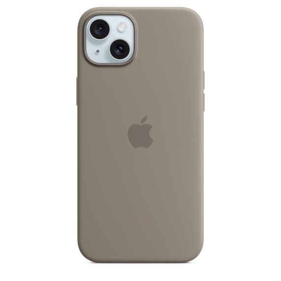 Apple iPhone 15 Plus Silikon Case mit MagSafe