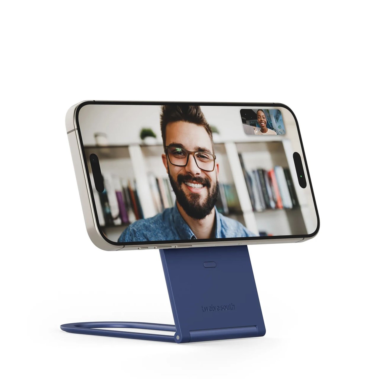 Twelve South Curve Nano klappbare Handyhalterung Coastal Smartphone Blau
