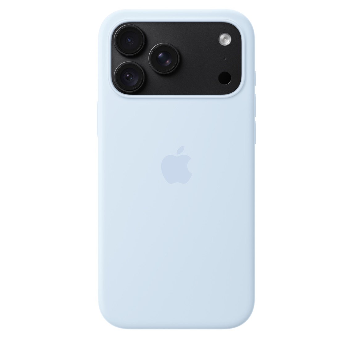 Apple iPhone 18 Pro Max Silikon Case mit MagSafe Klarblau iPhone 18 Pro Max