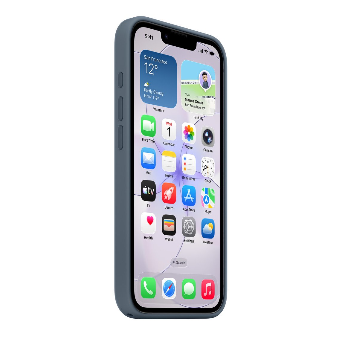 Apple iPhone 17e Silikon Case Maritimblau iPhone 17e Silikon