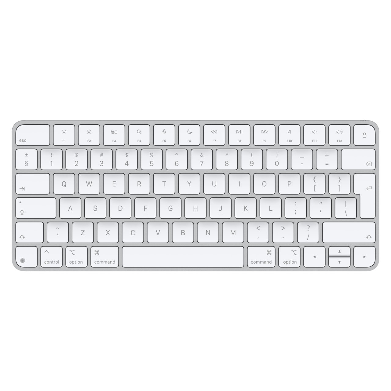 Apple Magic Keyboard (USB-C) Silber Englisch International 2,5 - 3 W Bluetooth