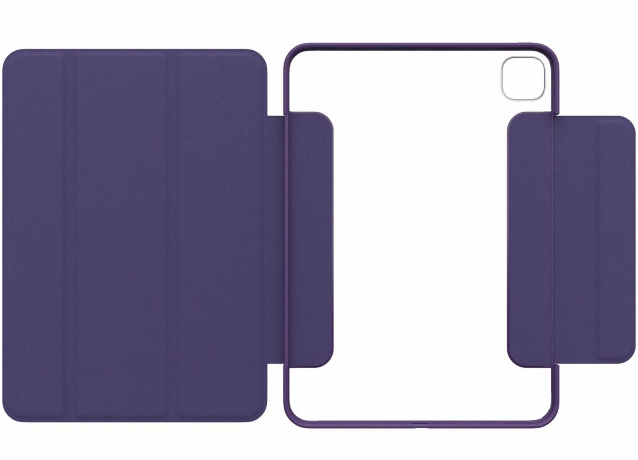 OtterBox Symmetry Folio Case für iPad Pro 11" (M4) Lila iPad Pro 11" Polycarbonat