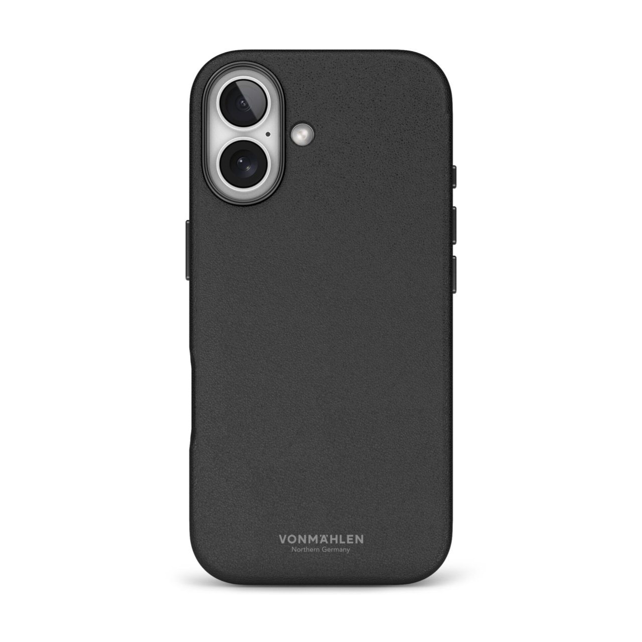 Vonmählen Vegan Leder Case für iPhone 17 Schwarz iPhone 17 Lederimitat