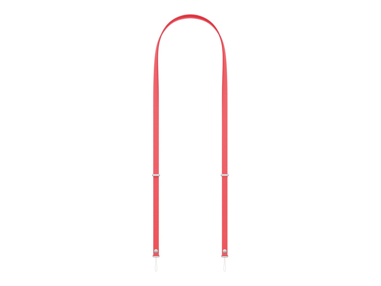 Apple Crossbody Band Guavepink PET-Garnen