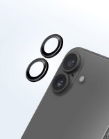 LAUT Ring Kamera Schutzglas für Apple iPhone 16 / 16 Plus Schwarz