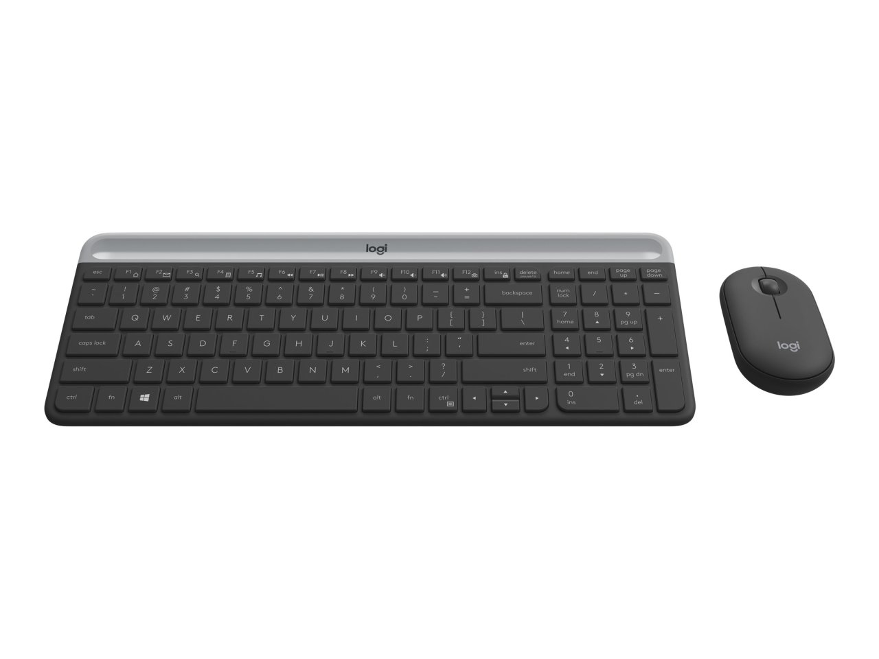 Logitech MK470 Grafit Deutsch Kabellos via USB