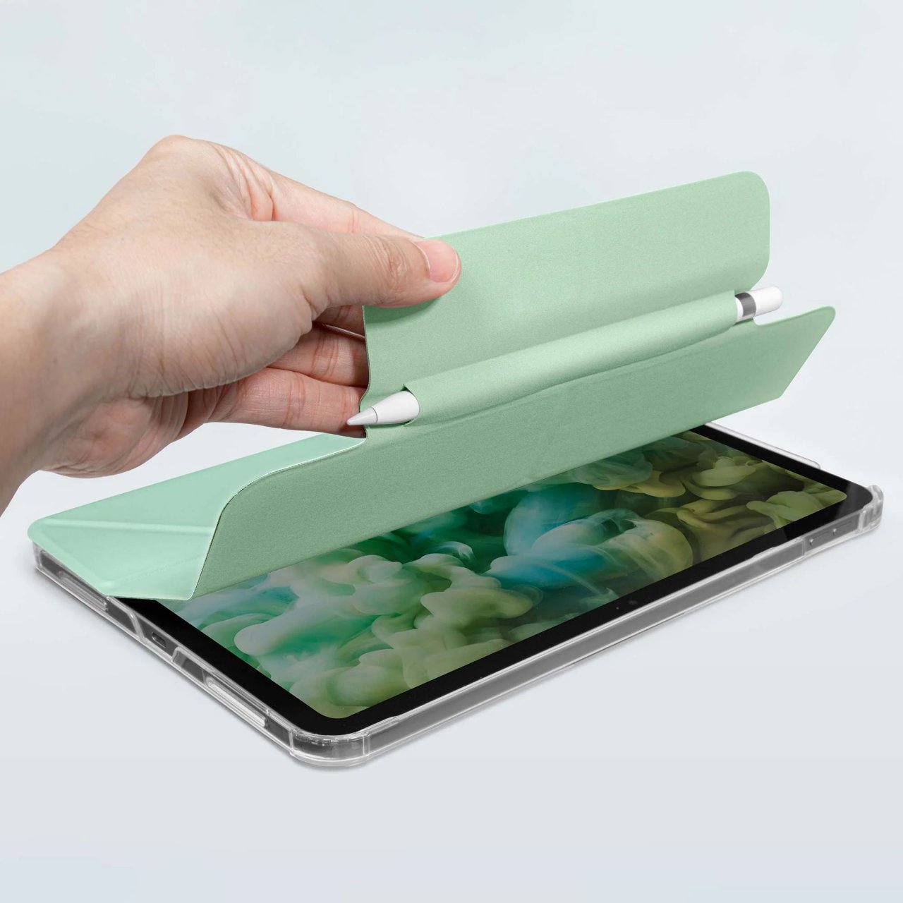 LAUT HUEX Folio Case für iPad Air 13" (M2/M3) Grün iPad Air 13" Kunststoff